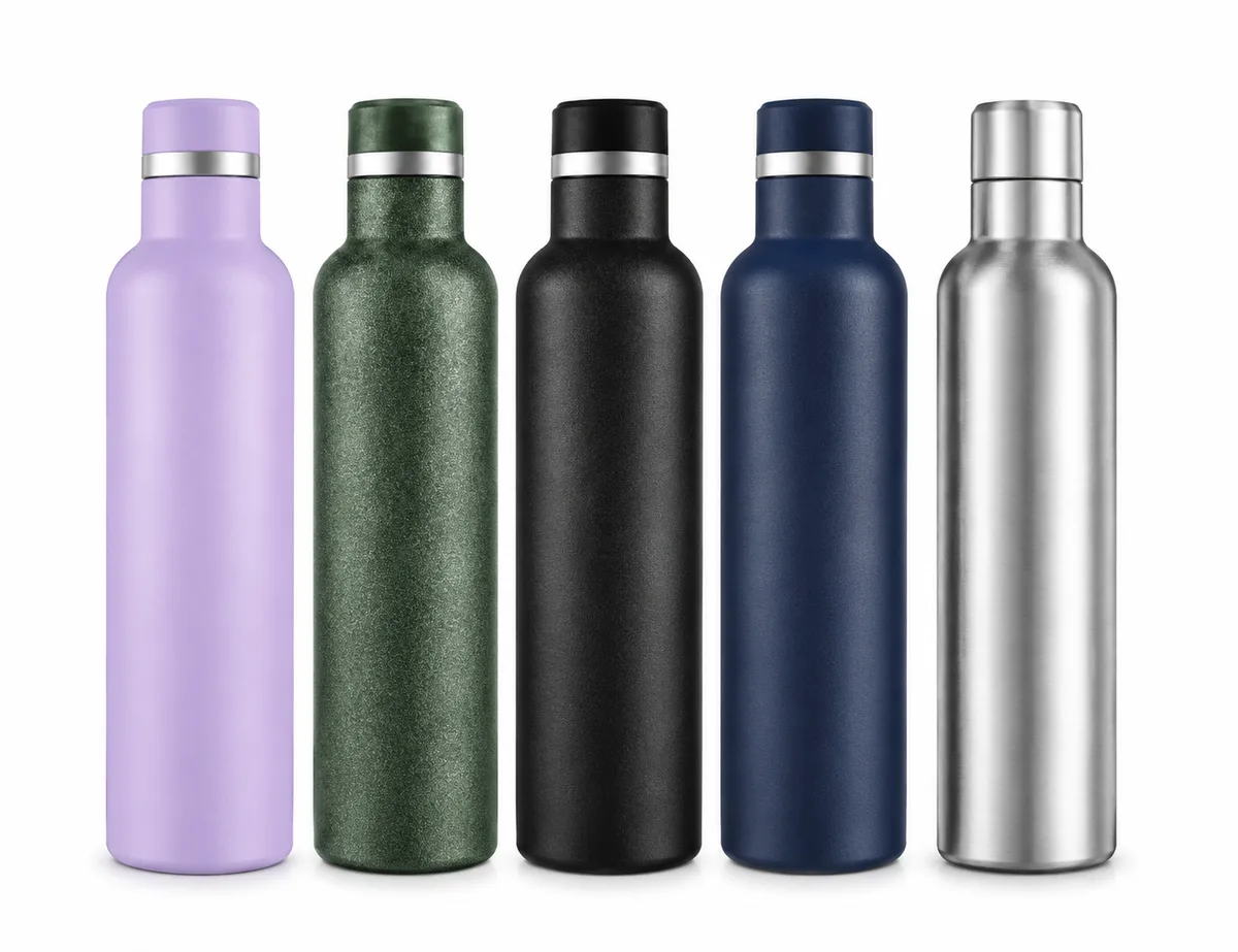 Slim vacuum bottles — Pebble Box