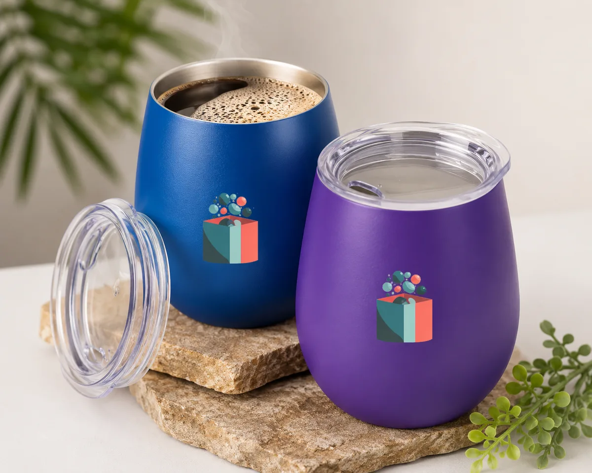 Insulated stem tumblers — Pebble Box