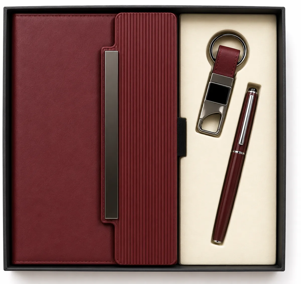 Premium notebook & pen combos — Pebble Box