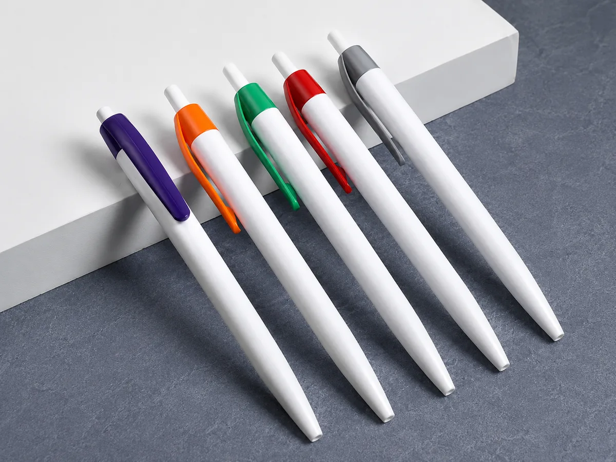 Budget click pens — Pebble Box