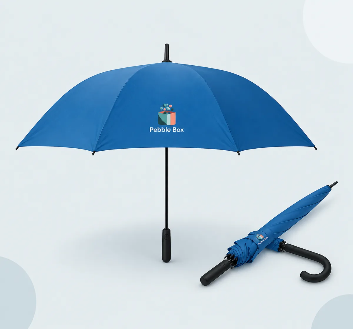 Straight umbrellas — Pebble Box